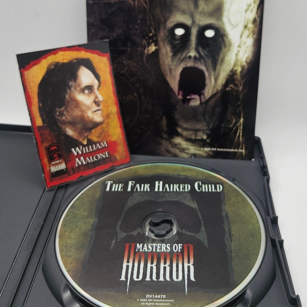Masters of‎ Horror The Fair Haired Child DVD 2006 Anchor Bay w/ Slipcover - Picture 2 of 6